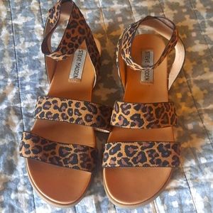 Steve Madden Leopard Sandals